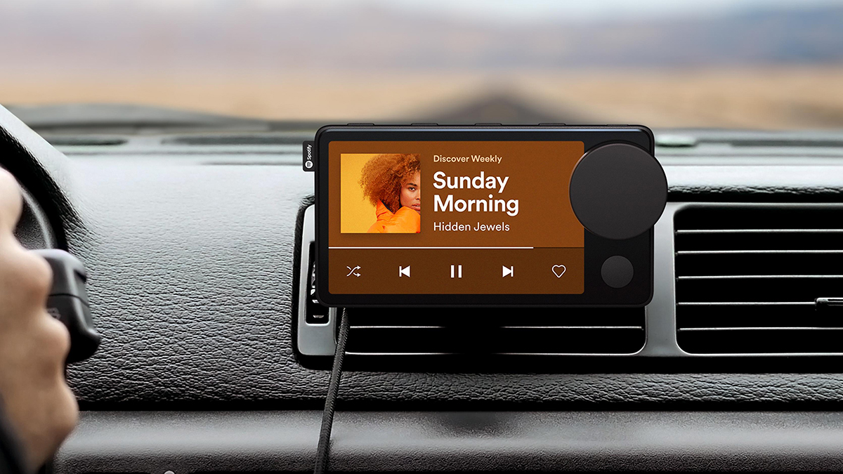 Audio Weaver provides Audio Front-end for Spotify's newest exploration: a limited release of Car Thing, a smart player for your car